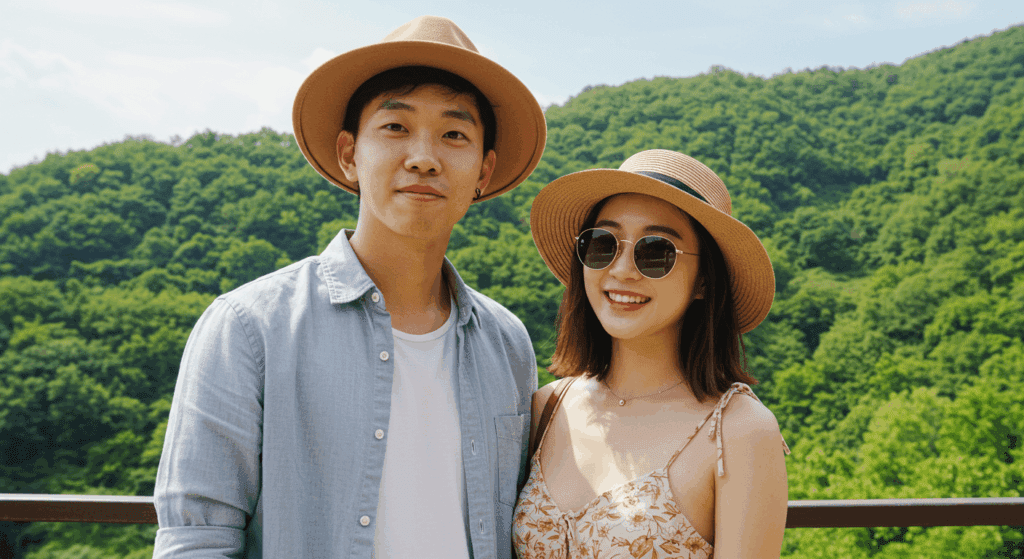 커플 여행룩 추천 – 부담 없이 입는 현실 커플 코디 스타일 - 오늘도 예쁘게 벌고 쓴다