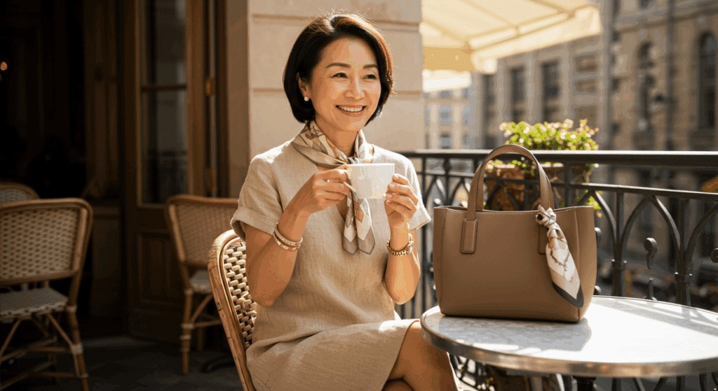 40대 50대 60대 여성 옷 고민 끝! 품격 있는 중년 패션 완벽 가이드 (여행, 하객룩) - 오늘도 예쁘게 벌고 쓴다