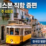 인천 리스본 직항 증편 확정, 포르투갈 한국인 방문객 24.9% 급증한 이유